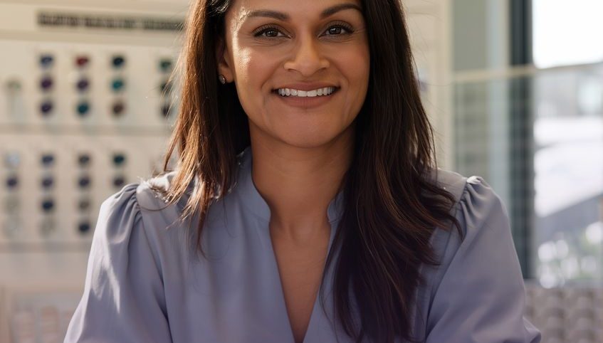 Dr. Fallon Patel, optometrist, five-practice founder and speaker